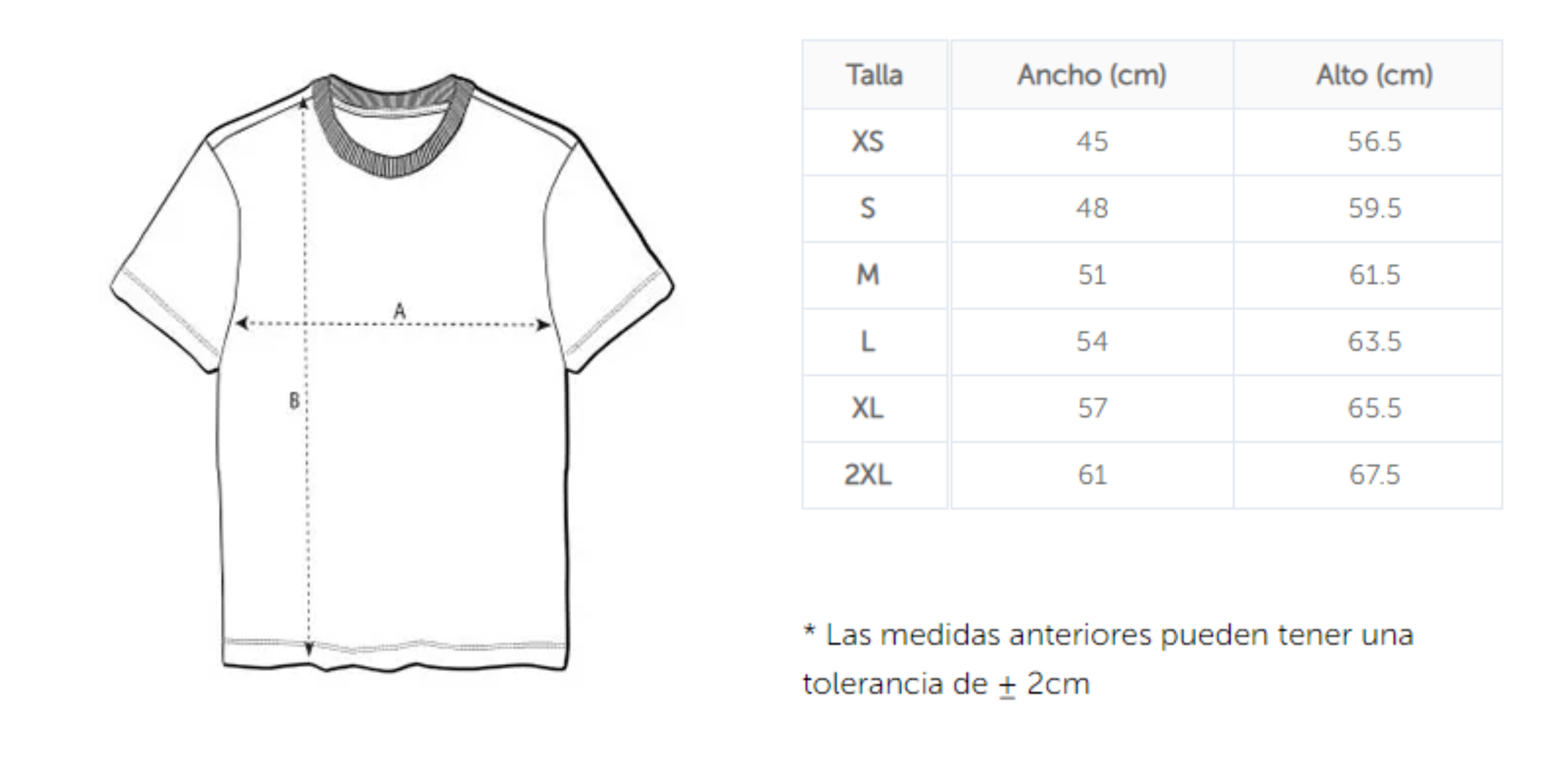 Tabla De Medidas Camisetas Básicas El Nano (5)
